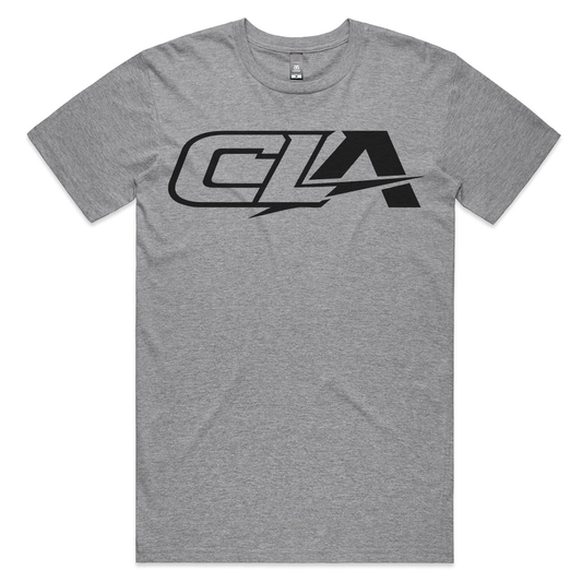 The Light Never Go Out Logo Tee - Gray