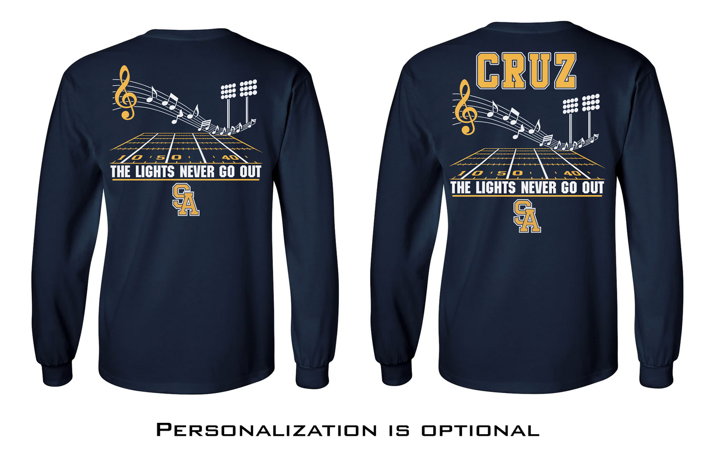 SA Band Long Sleeve – Lights Never Go Out